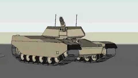 Sketchyphysics tank driving animation