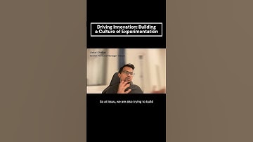 Driving innovation: building a culture of experimentation