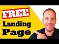 CLICKFUNNELS ALTERNATIVE | How to Create a Free Landing Page in Wordpress
