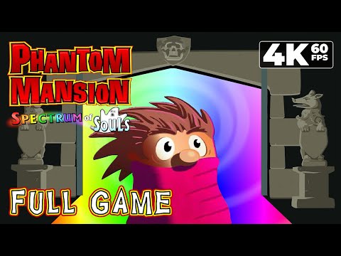 Phantom Mansion: Spectrum of Souls (Flash) - Full Game 4K60 Walkthrough - No Commentary