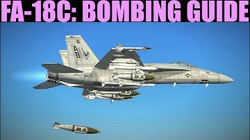 FA-18C Hornet: Learning CCIP, Auto & Manual Bombing | DCS WORLD
