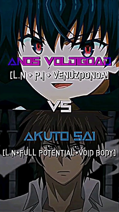 Anos Voldigoad [l.n p.i Venuzdonoa] VS Akuto Sai [l.n full potential Void body] #anosvoldigoad#akuto