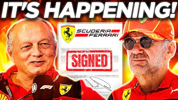 Ferrari & Vasseur's NEW DEAL with Adrian Newey After LEAKED INFO!