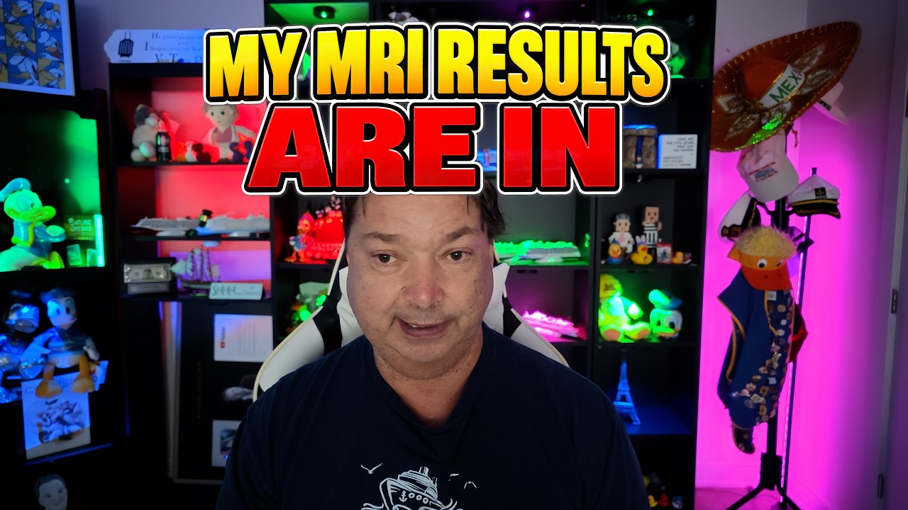 I TALKED WITH THE DOCTOR AND MY MRI SHOWED UP