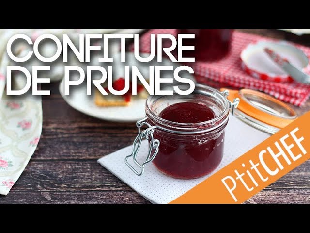 Recette - Confiture de prune-citron en vidéo 