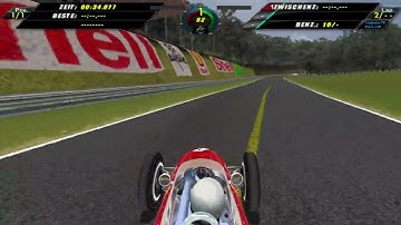 F1 Challenge VB 1962 Ferrari Rouen Onboard Lap