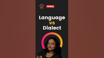 Language vs. Dialect: Key Differences Explained in 3 Minutes 🎭 #monamimukherjee