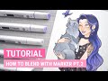 How to BLEND with ALCOHOL MARKERS (Pt. 2) | Marker Tutorial | iiKiui