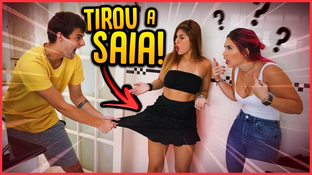 entretenimento para casamento PUXEI A SAIA DA MINHA AMIGA NA FRENTE DA NAMORADA!! - TROLLANDO NAMORADA [ REZENDE EVIL ]