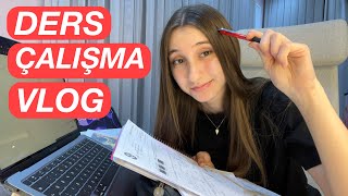 Öğrenci̇ Olarak Hayatta Kalmaya Çalişiyorum Ders Vlog Study With Me Almi̇ra Oğuz