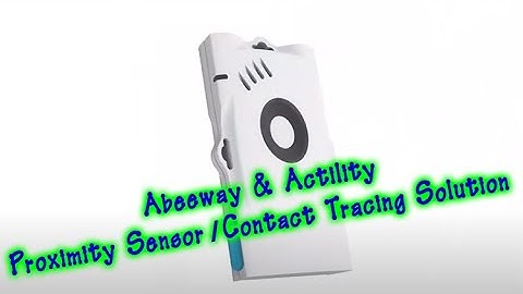 Proximity Sensor / Contact Tracing Solution for Covid-19 from Abeeway & Actility & Saelig