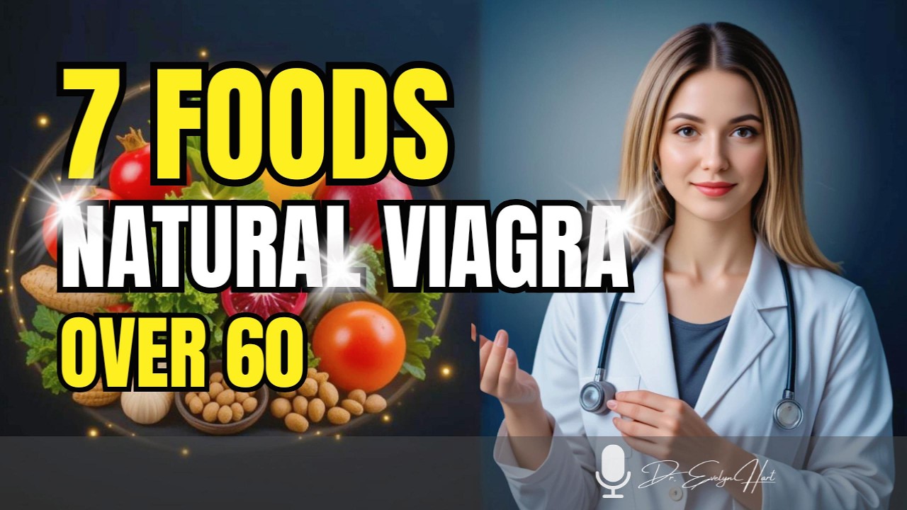 Men Over 60: 7 Natural Viagra Foods to Boost Blood Flow & Morning Vitality