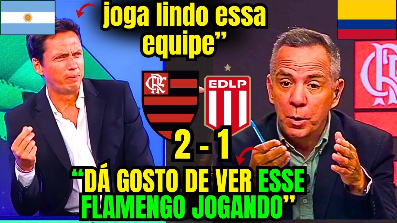 MIDIA ARGENTINA E COLOMBIANA SE RENDEU AO FLAMENGO 