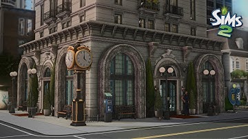 Royal Plaza I The Sims 2 Speed Build I Custom Content