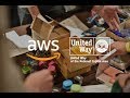 Amazon Web Services &amp; United Way NCA Team Up to Assemble 1,200 Backpacks