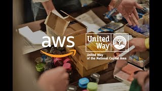 Amazon Web Services & United Way NCA Team Up to Assemble 1,200 Backpacks