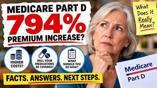 Could your Medicare Part D premium really jump 794% in 2027?