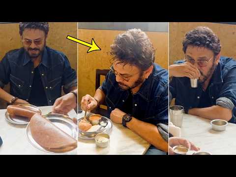 Venkatesh Eating Breakfast At Vidyarthi Bhavan | Venkatesh Latest Video | Filmylooks