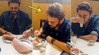 Venkatesh Eating Breakfast At Vidyarthi Bhavan Venkatesh Latest Video Filmylooks