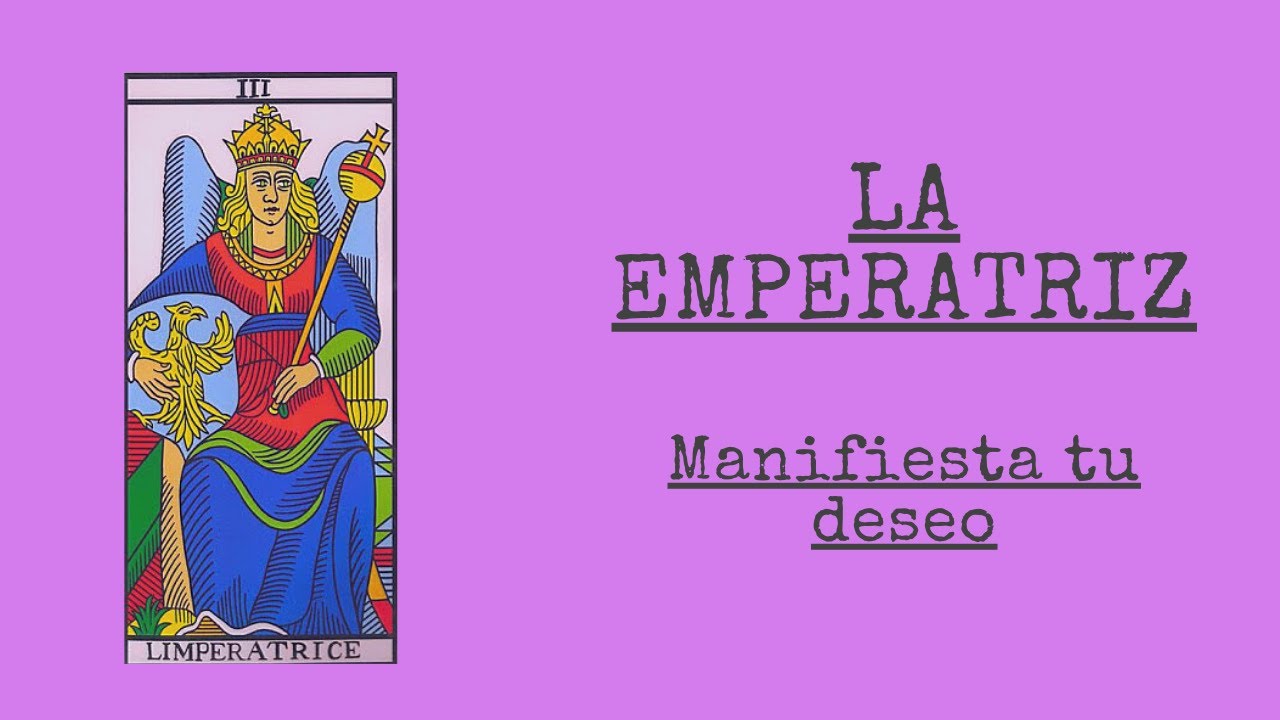 La Emperatriz. Clase de Tarot - YouTube