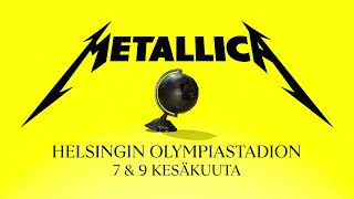 Metallica esiintyy Helsingin Olympiastadionilla kahtena iltana kesäkuussa 2024!