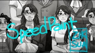 SpeedPaint // Hamilton Family