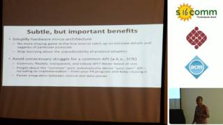 Changhoon Kim - Programming The Network Data Plane