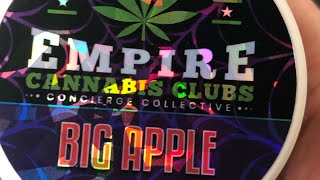 Empire Cannabis Flower Review(Big Apple) with Raven!