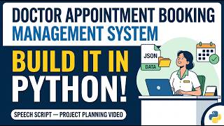Python Project Tutorial: Doctor Appointment Booking System from Scratch