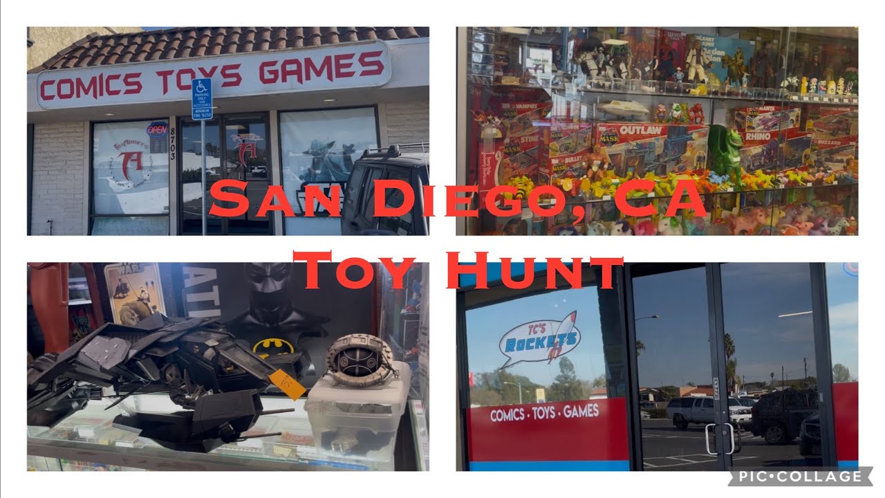 Toy Treasure Hunting in San Diego 2/21/2025