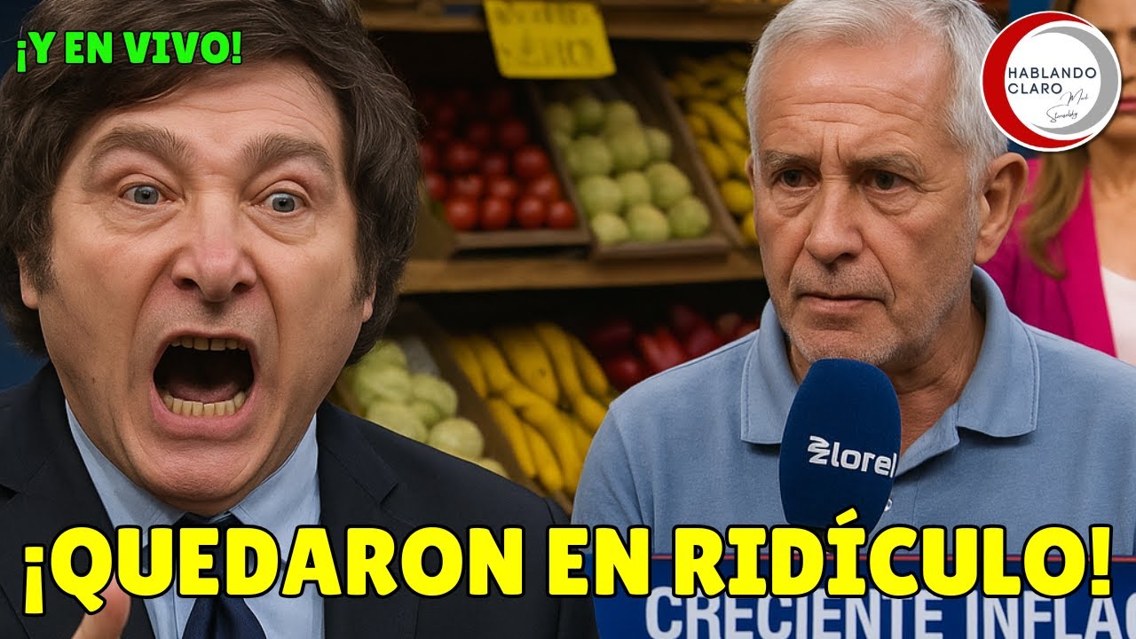 ⁣🇦🇷 ¡QUEDARON EN RIDÍCULO! | Televisión argentina intenta atacar a Milei… y falla en vivo