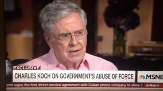 Charles Koch Says We Need to Change Drug Laws