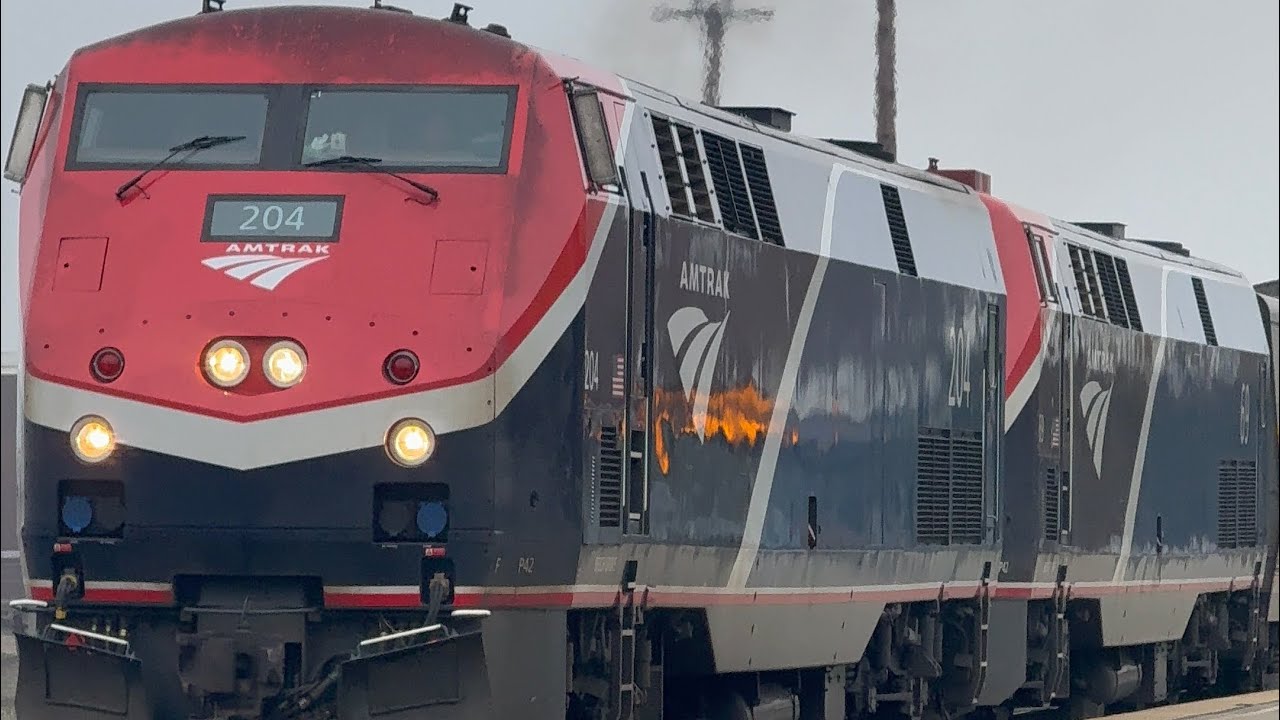 Railfanning At Roseville Station,McClellan Park Ft 2 Amtrak Phase 7s And 