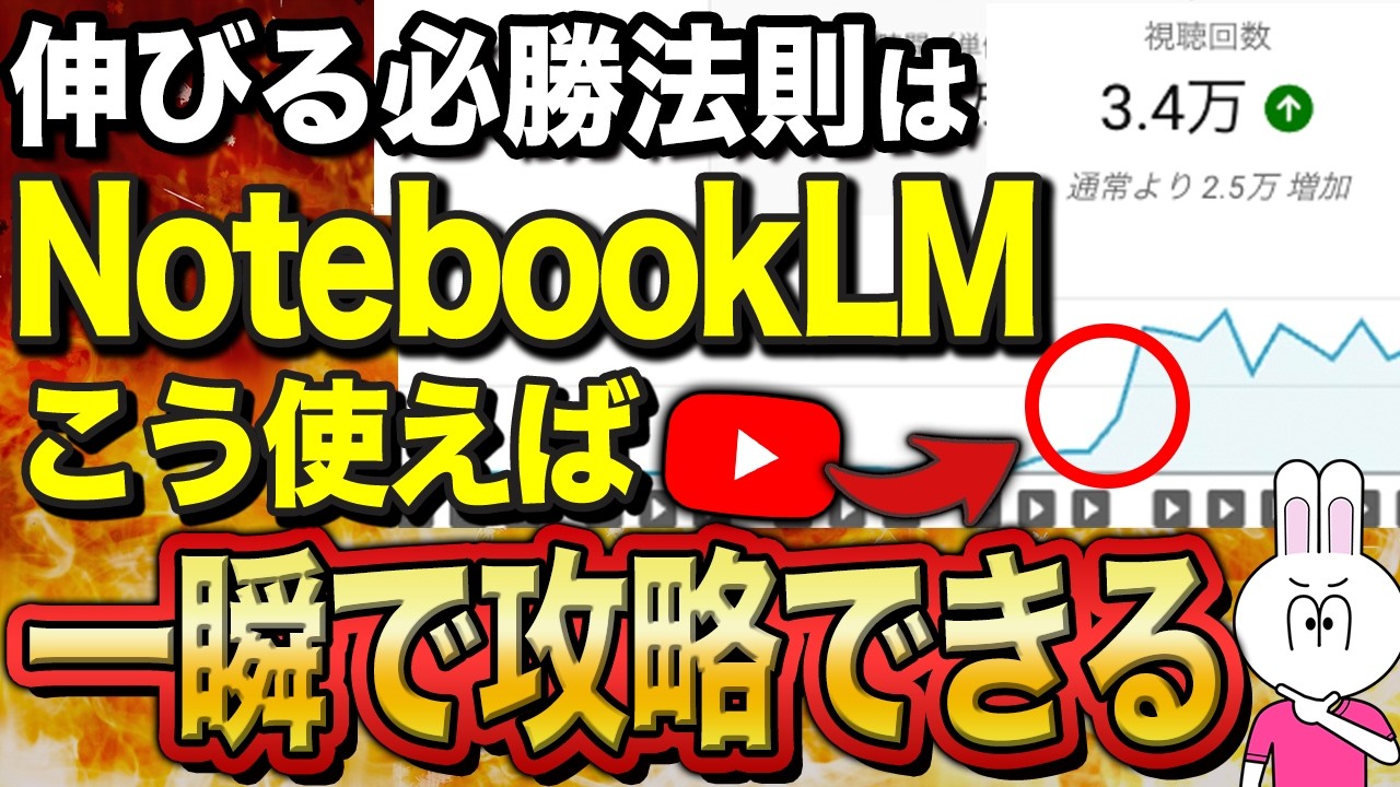 【2026年最新】NotebookLMでYouTubeのリサーチ・分析を爆速で終わらせる活用術5選を徹底解説！
