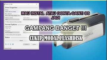 Tutorial Cara Membuat Bootable Windows 8/10 Dengan Flashdisk Pakai Aplikasi Rufus