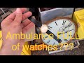 $2k Ambulance FULL of vintage watches & parts! what will I find!?!