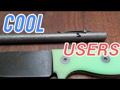 2 Great & Affordable items from County Comm! A Fixed Blade and a Pen