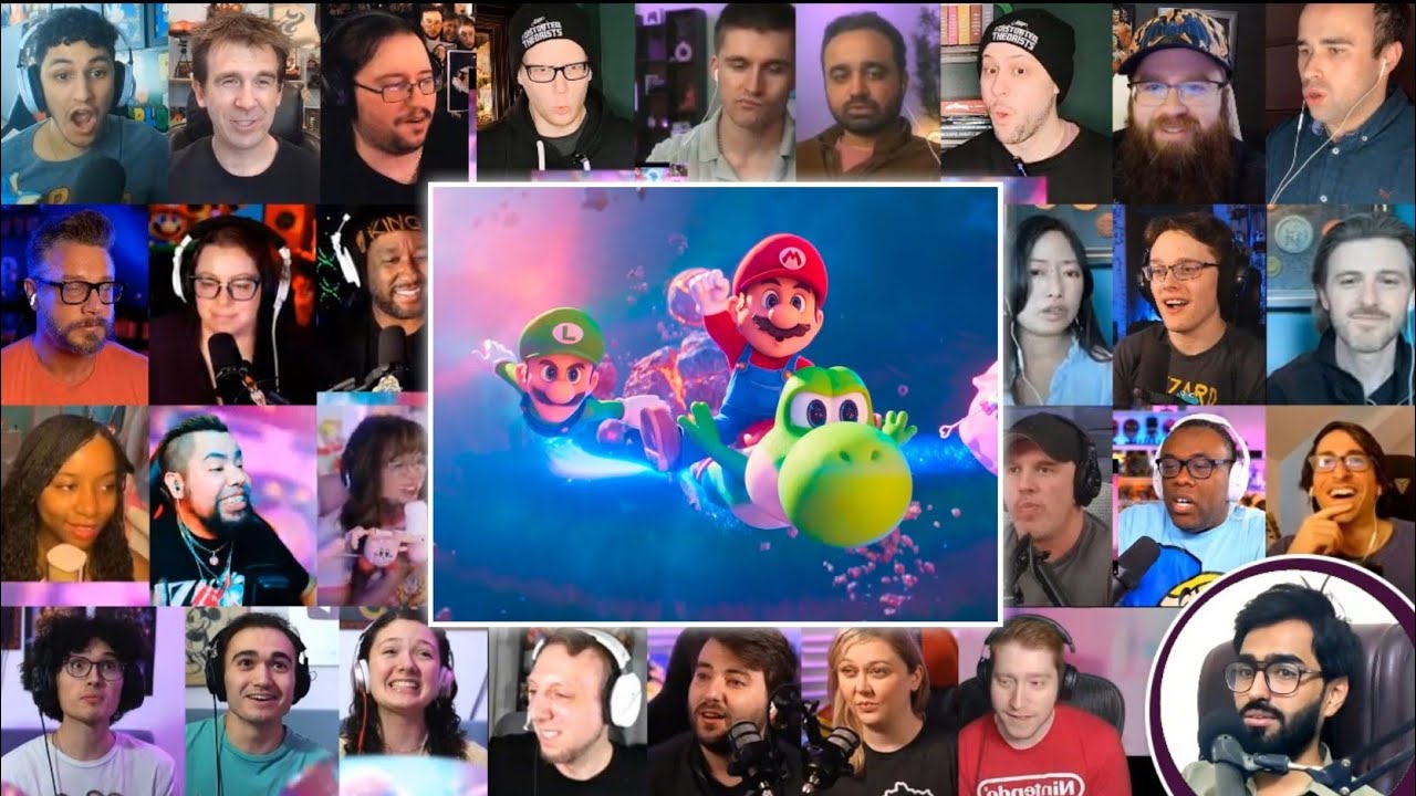 The Super Mario Galaxy Movie Final Trailer Reaction Mashup | Yoshi Voice Actor Revealed
