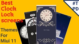 Best Clock Lockscreen Themes for Xiaomi Devices| MIUI 11.... screenshot 2