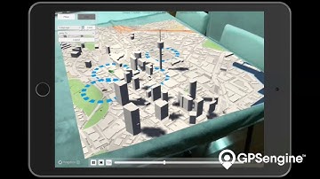 ARKit Demo with Live GPS and IoT Data - The future of Vehicle Telemetry and IoT Visualisation.