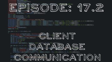 How to code a Minecraft PVP Client: Episode #17.2: Client Database Communication