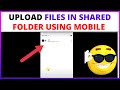 How to Upload Files to Google Drive Shared Folder Android?