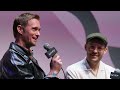 Alexander Skarsgård and Harry Lighton on Pillion
