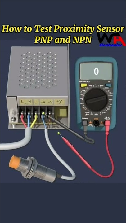 How to Test Proximity Sensor #electrical #electronic #shorts