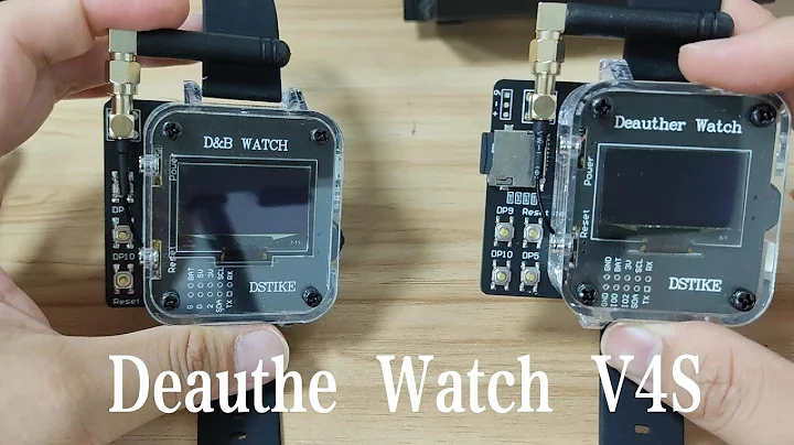 Deauther Watch V4S (Major Update)