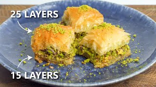 The PERFECT Homemade Baklava