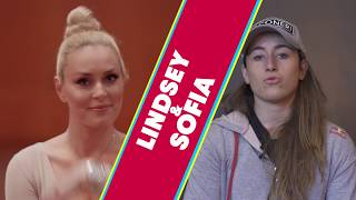 Lindsey Vonn e Sofia Goggia intervista doppia