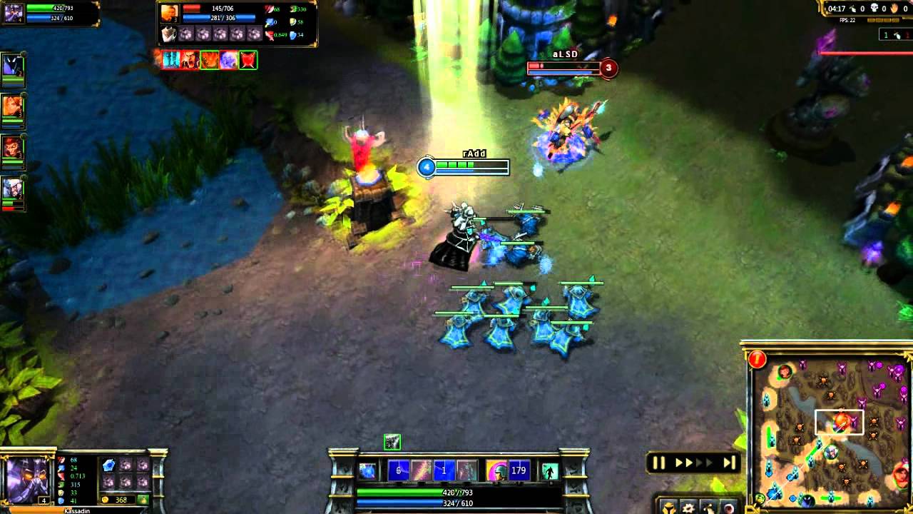 League of Legends - Xin Zhao's Epic Gank