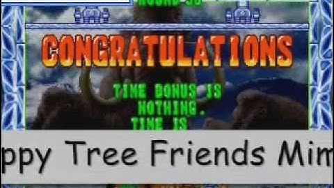 Puzzle Bobble 2/Bust-a-Move 2, Happy Tree Friends ( Full Ending )