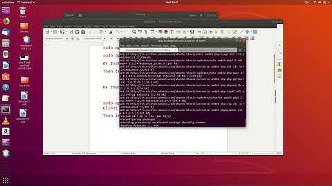 LAMP Part 2 Install mysql and phpmyadmin